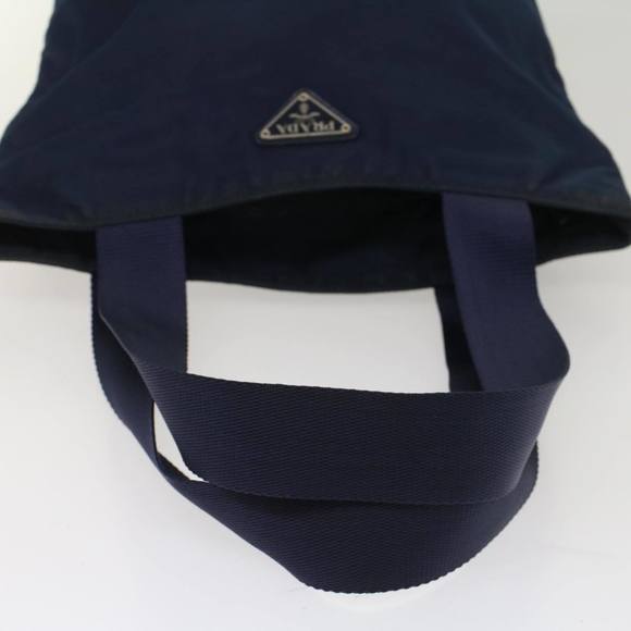 PRADA Tote Bag Nylon Navy Auth 51466 - Picture 7 of 16